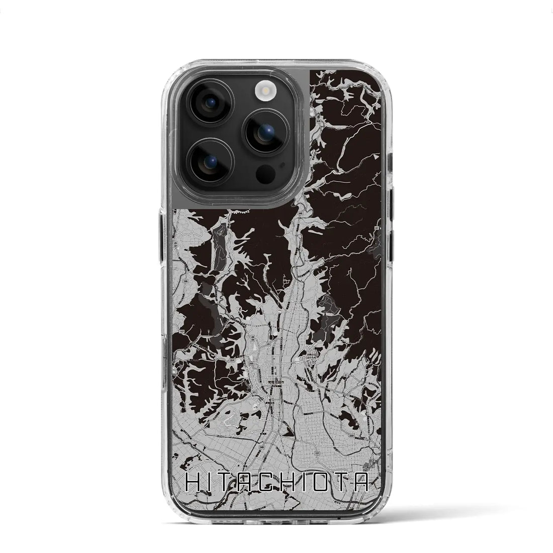 【常陸太田(茨城県)】地図柄iPhoneケース(MagSafeタイプ)