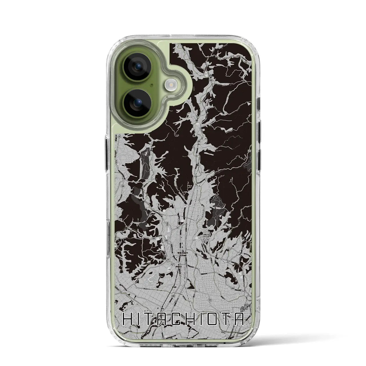 【常陸太田(茨城県)】地図柄iPhoneケース(MagSafeタイプ)