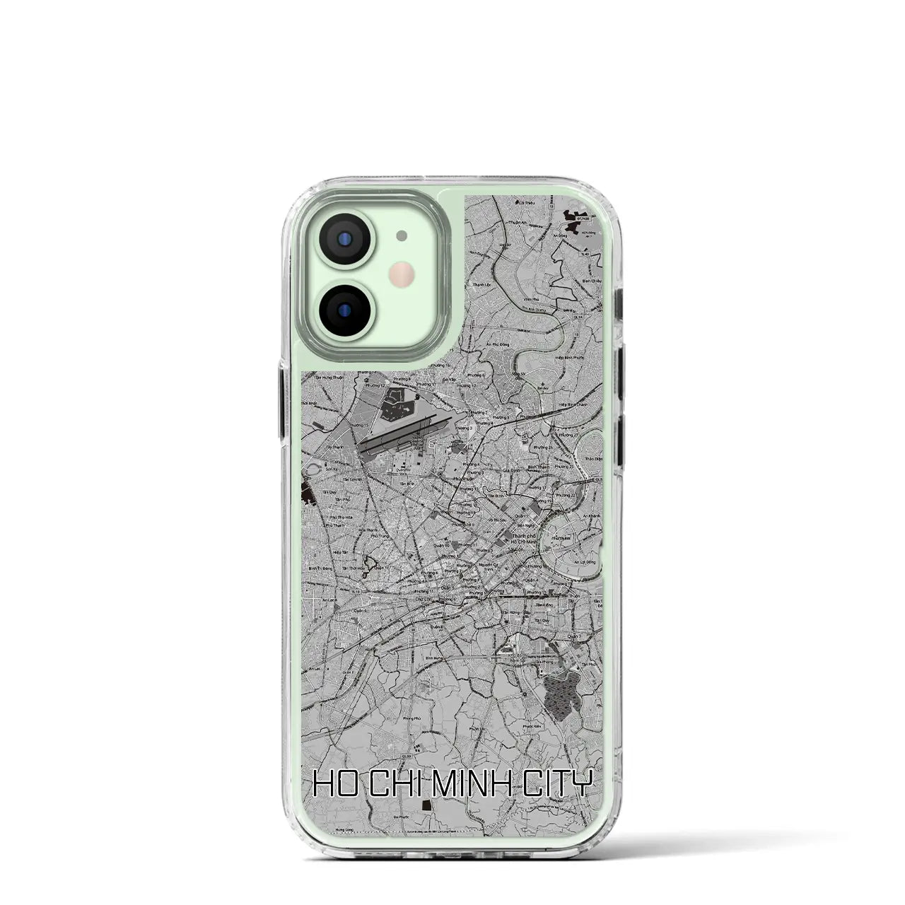 【ホーチミン(ベトナム)】地図柄iPhoneケース(MagSafeタイプ)