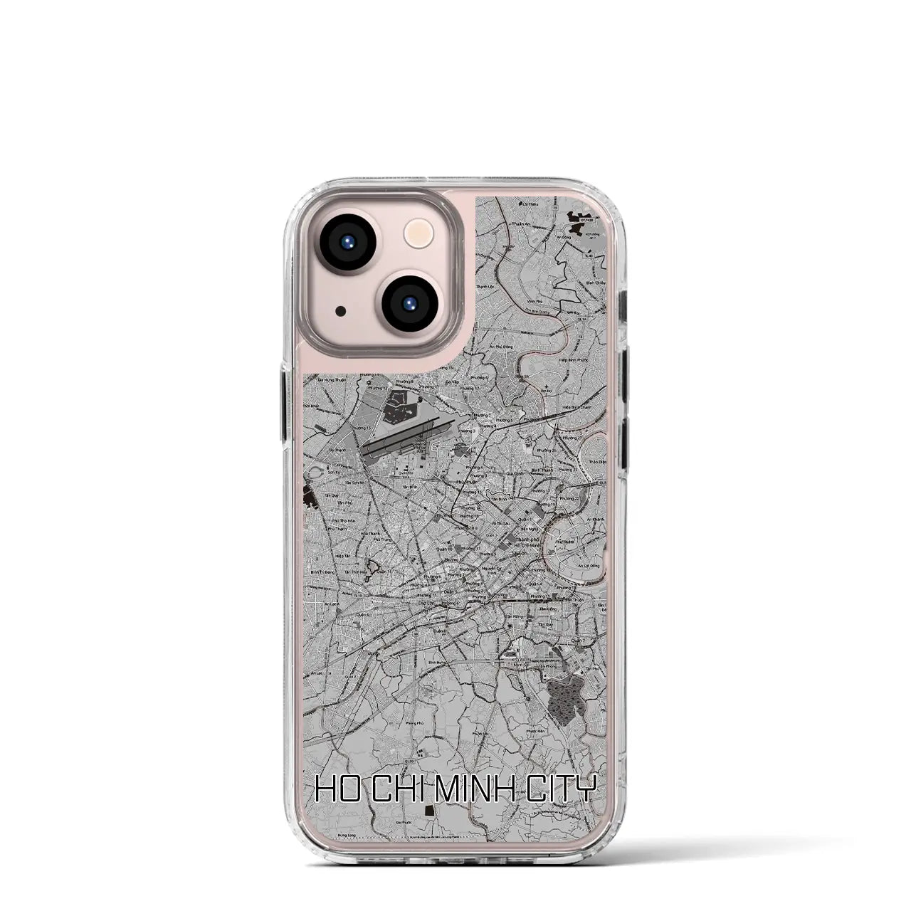 【ホーチミン(ベトナム)】地図柄iPhoneケース(MagSafeタイプ)