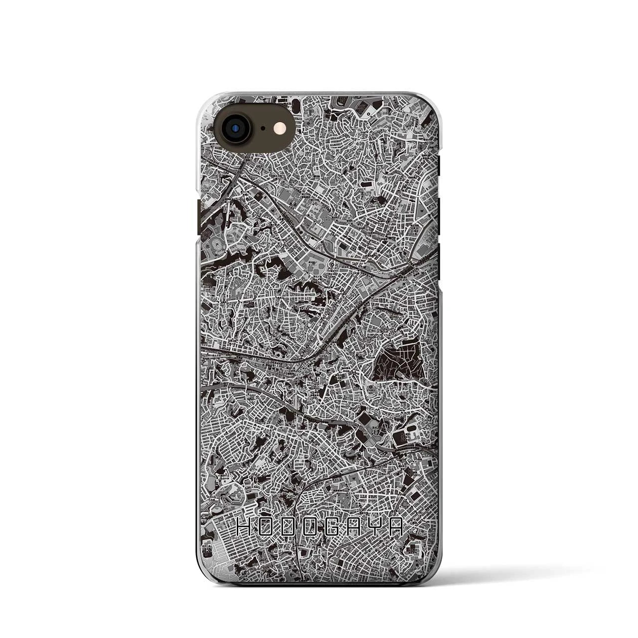 【保土ケ谷(神奈川県)】地図柄iPhoneケース(クリアタイプ)