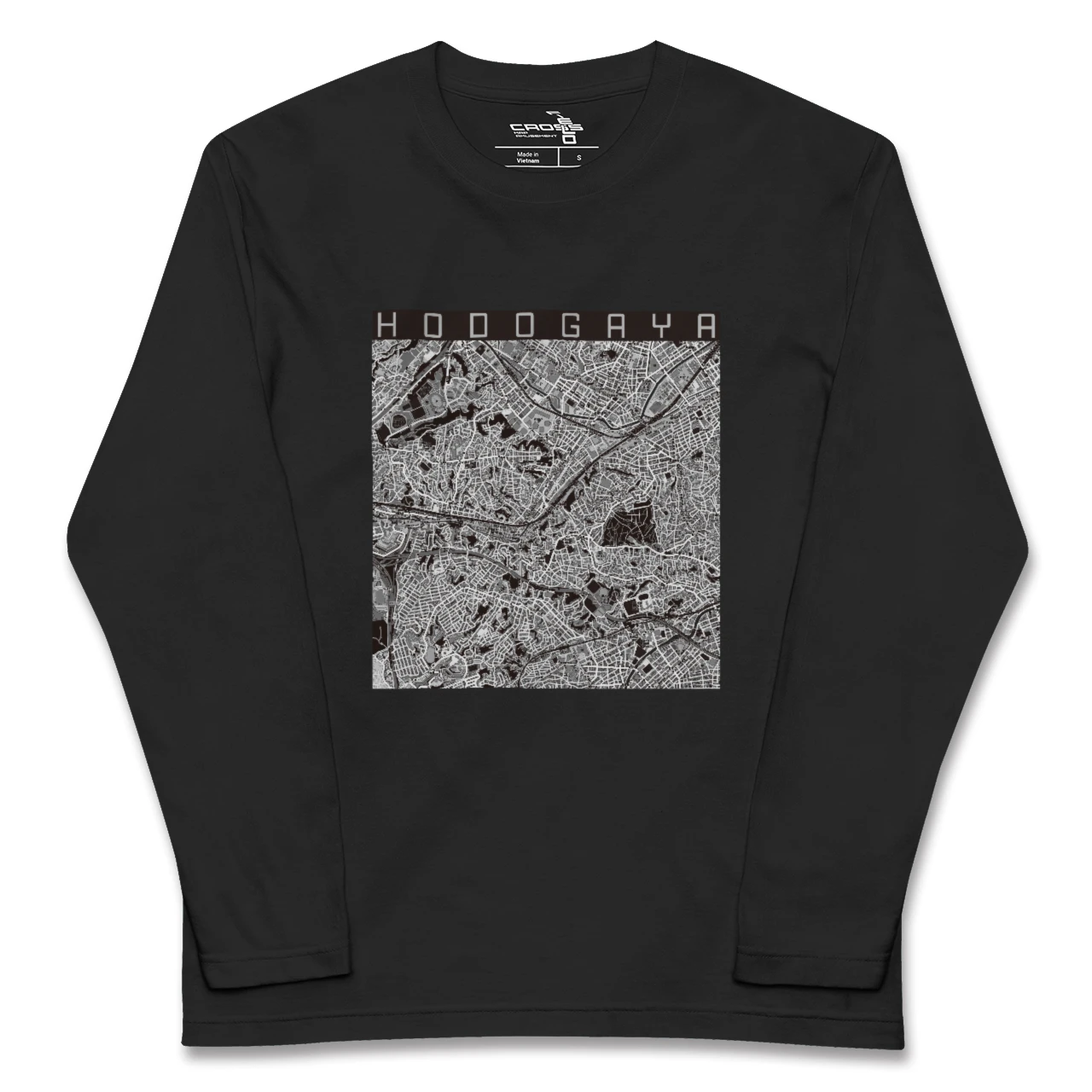 【保土ケ谷(神奈川県)】地図柄ロングスリーブTシャツ