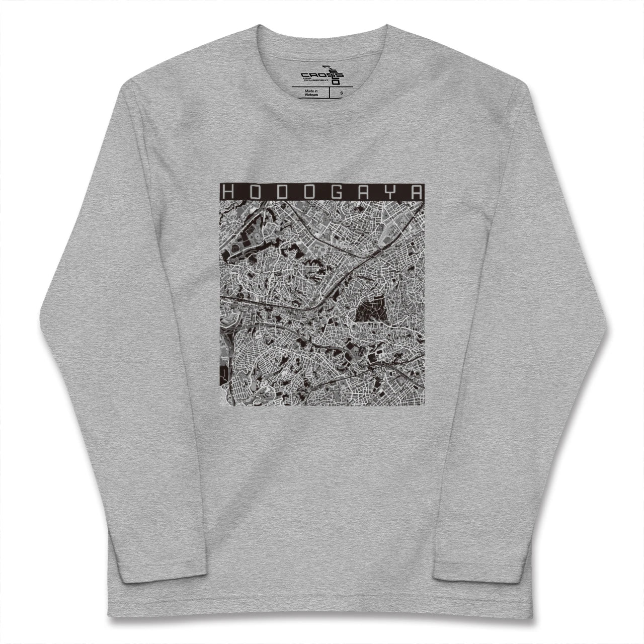 【保土ケ谷(神奈川県)】地図柄ロングスリーブTシャツ