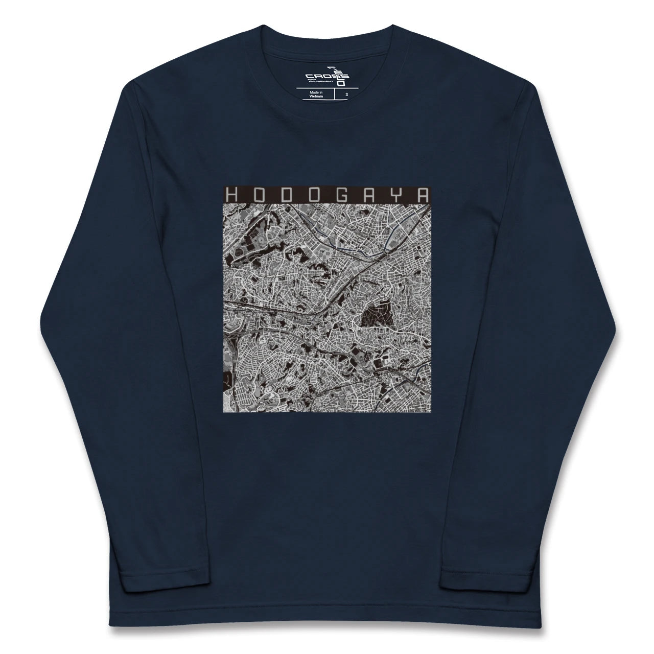 【保土ケ谷(神奈川県)】地図柄ロングスリーブTシャツ