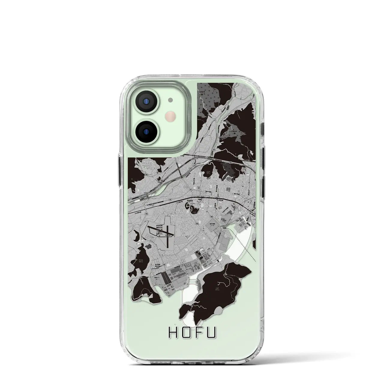 【防府(山口県)】地図柄iPhoneケース(MagSafeタイプ)
