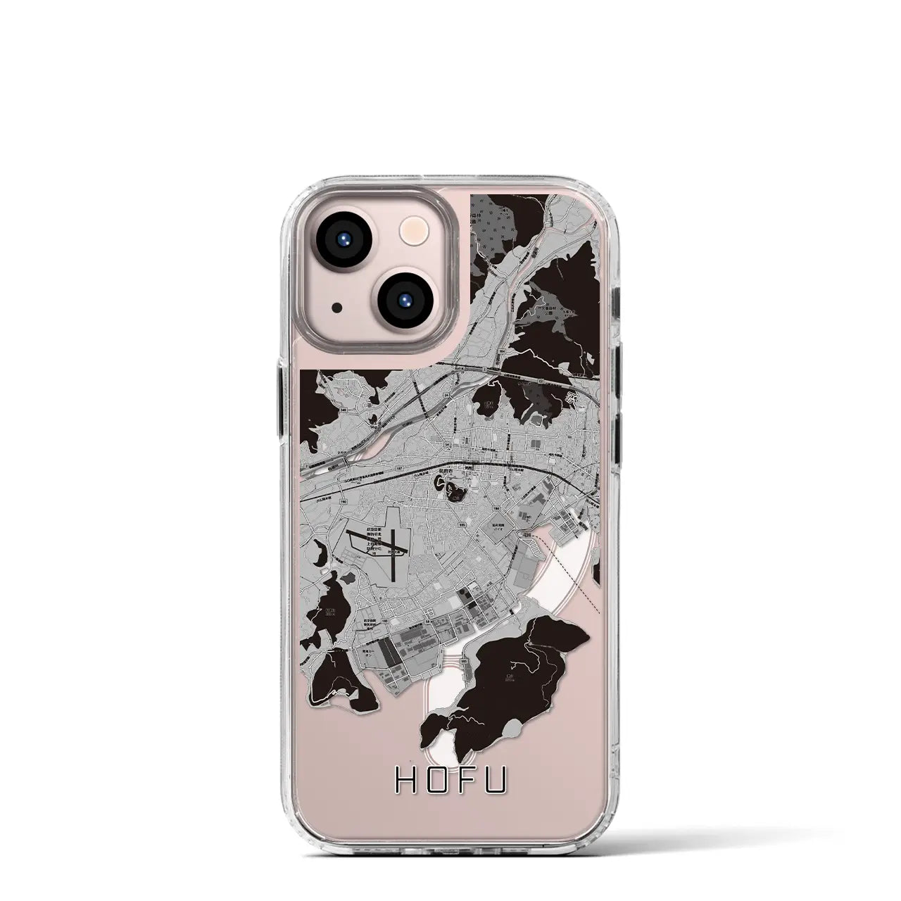 【防府(山口県)】地図柄iPhoneケース(MagSafeタイプ)