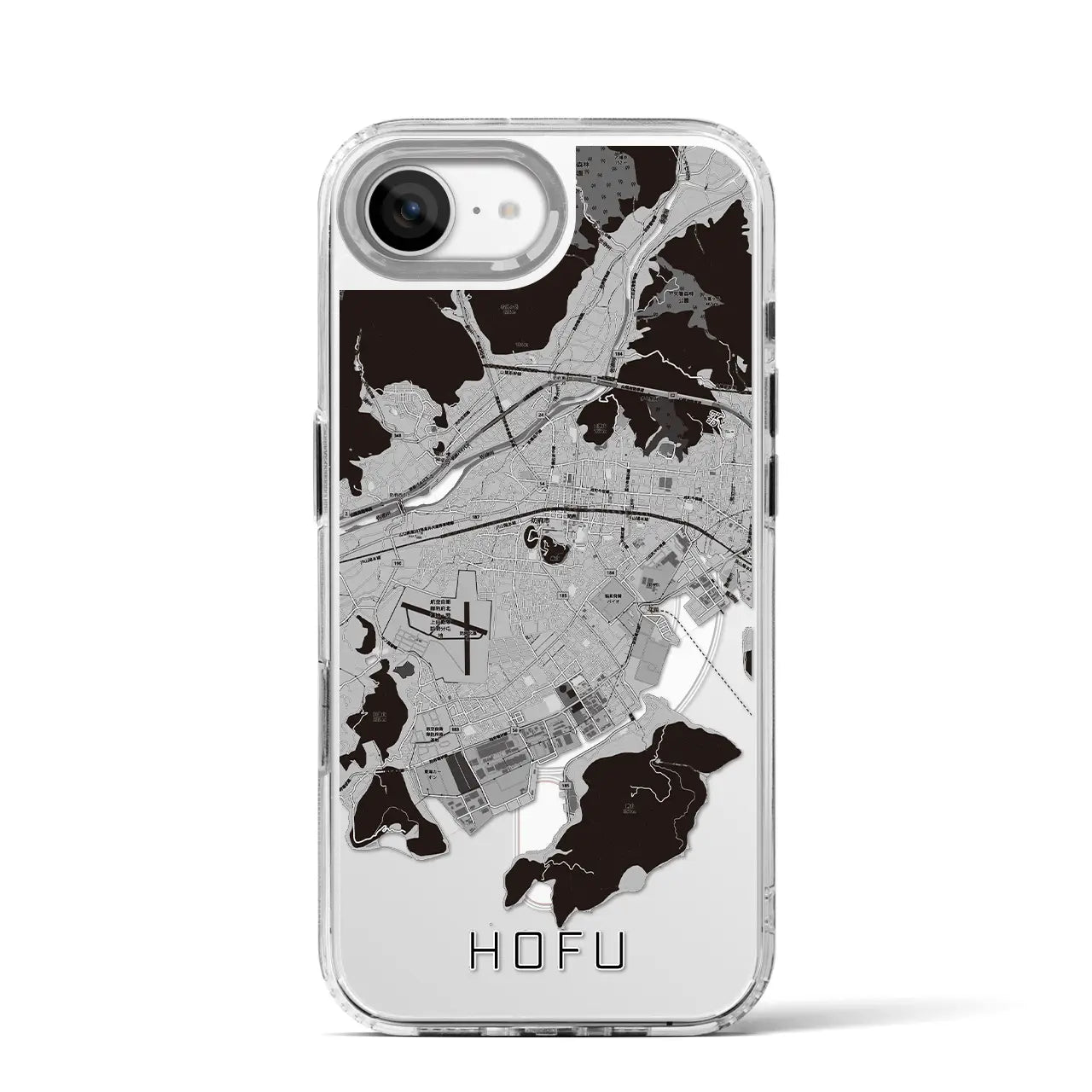 【防府(山口県)】地図柄iPhoneケース(MagSafeタイプ)