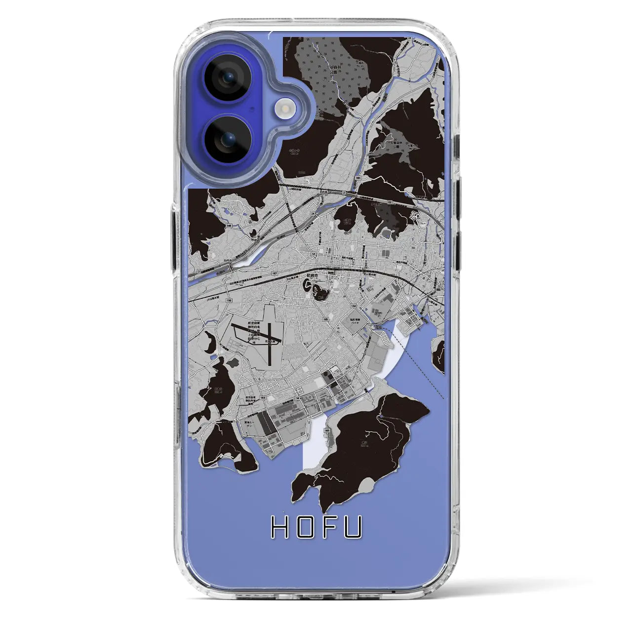【防府(山口県)】地図柄iPhoneケース(MagSafeタイプ)