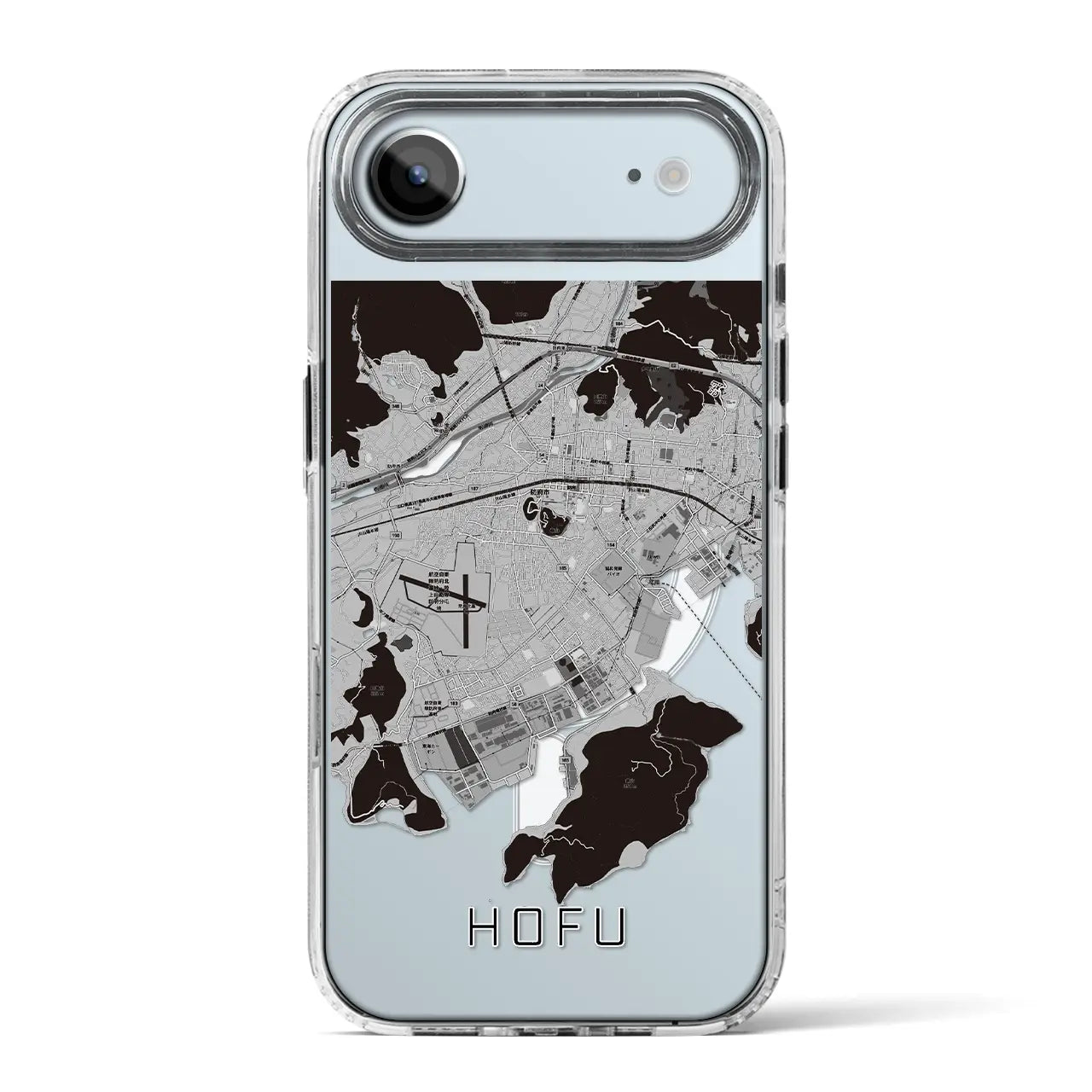 【防府(山口県)】地図柄iPhoneケース(MagSafeタイプ)