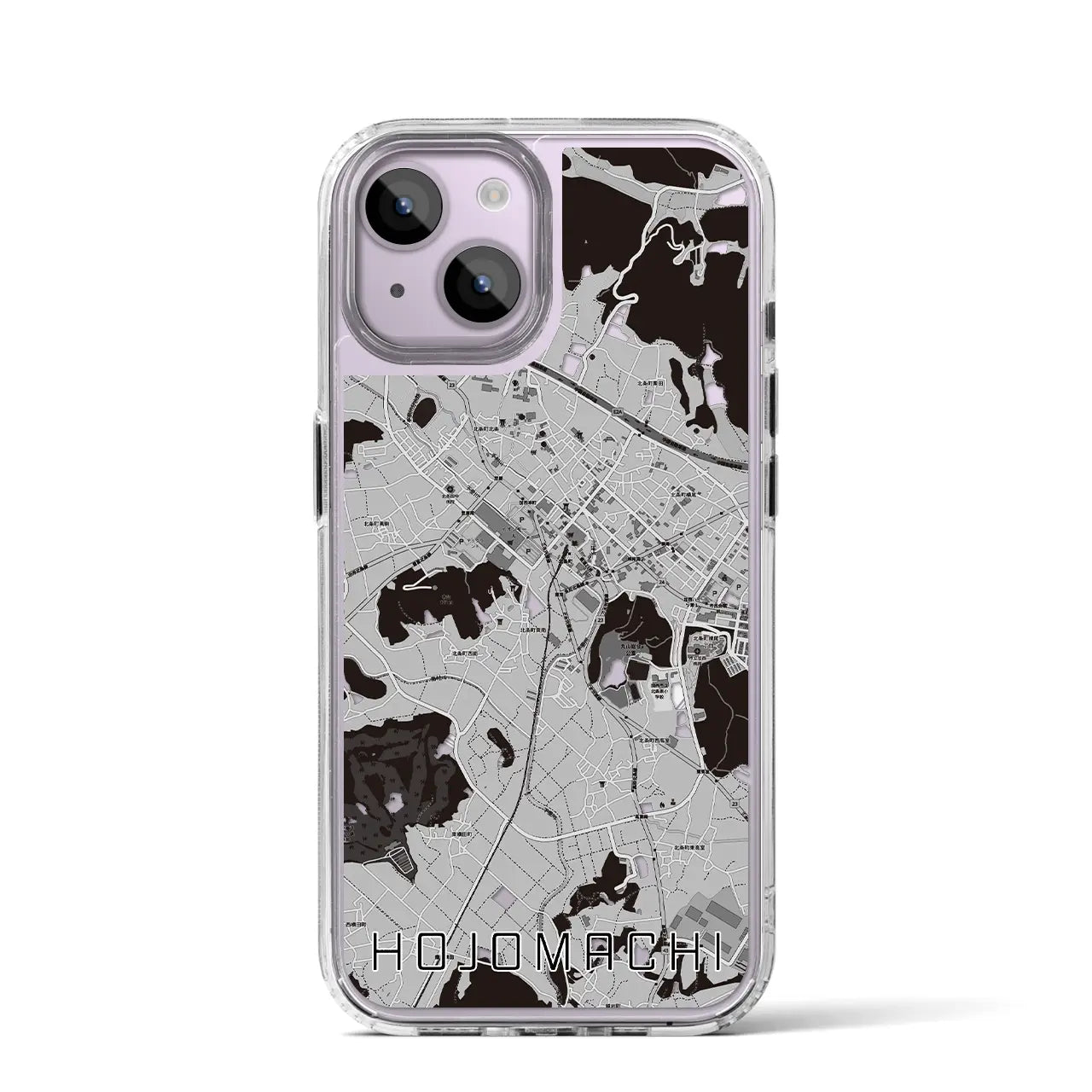 【北条町(兵庫県)】地図柄iPhoneケース(MagSafeタイプ)