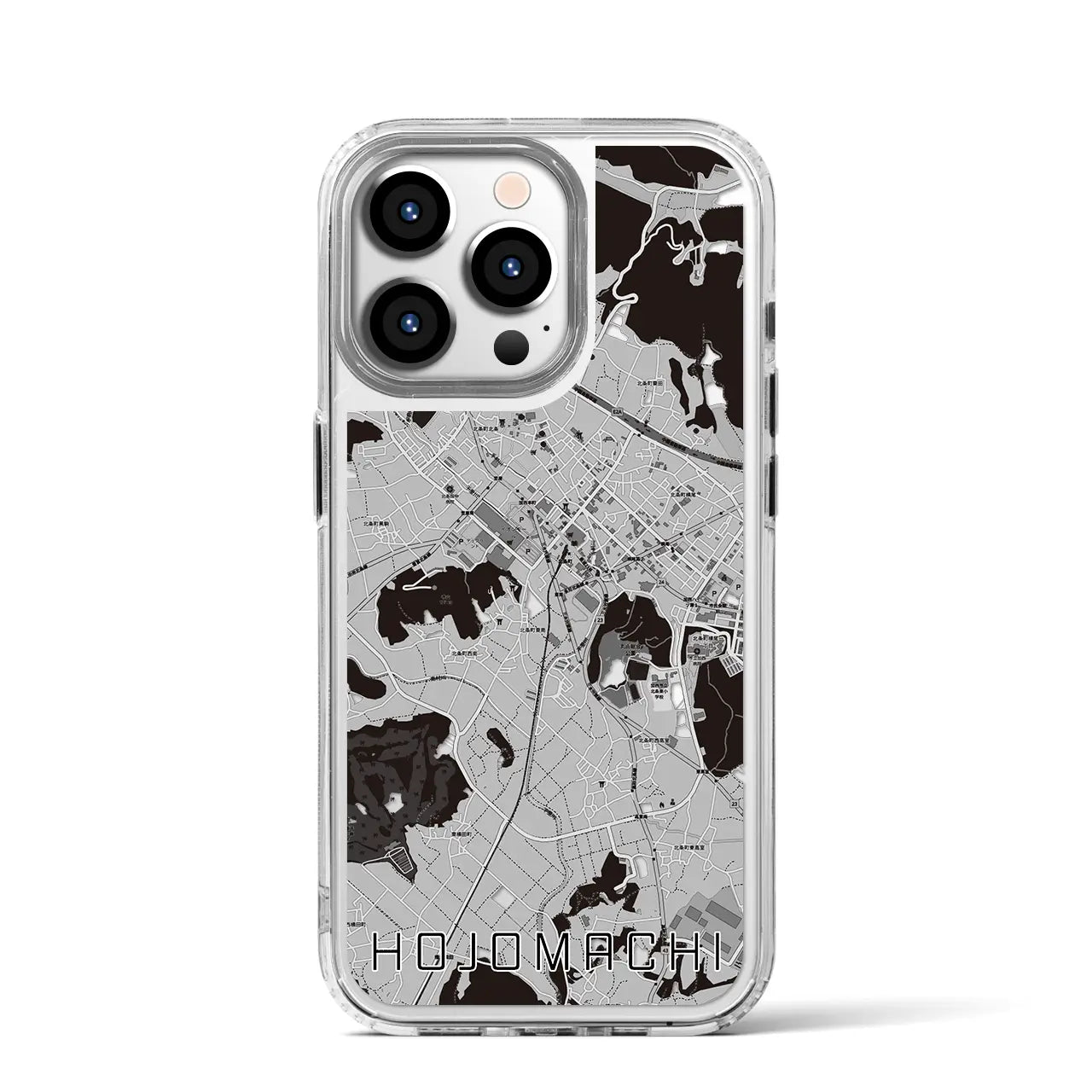 【北条町(兵庫県)】地図柄iPhoneケース(MagSafeタイプ)