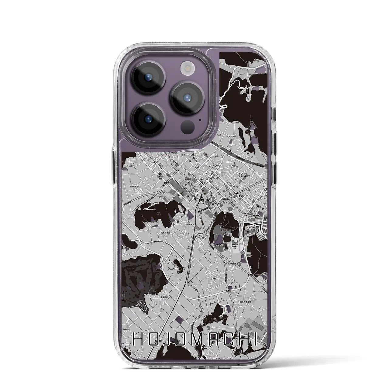 【北条町(兵庫県)】地図柄iPhoneケース(MagSafeタイプ)