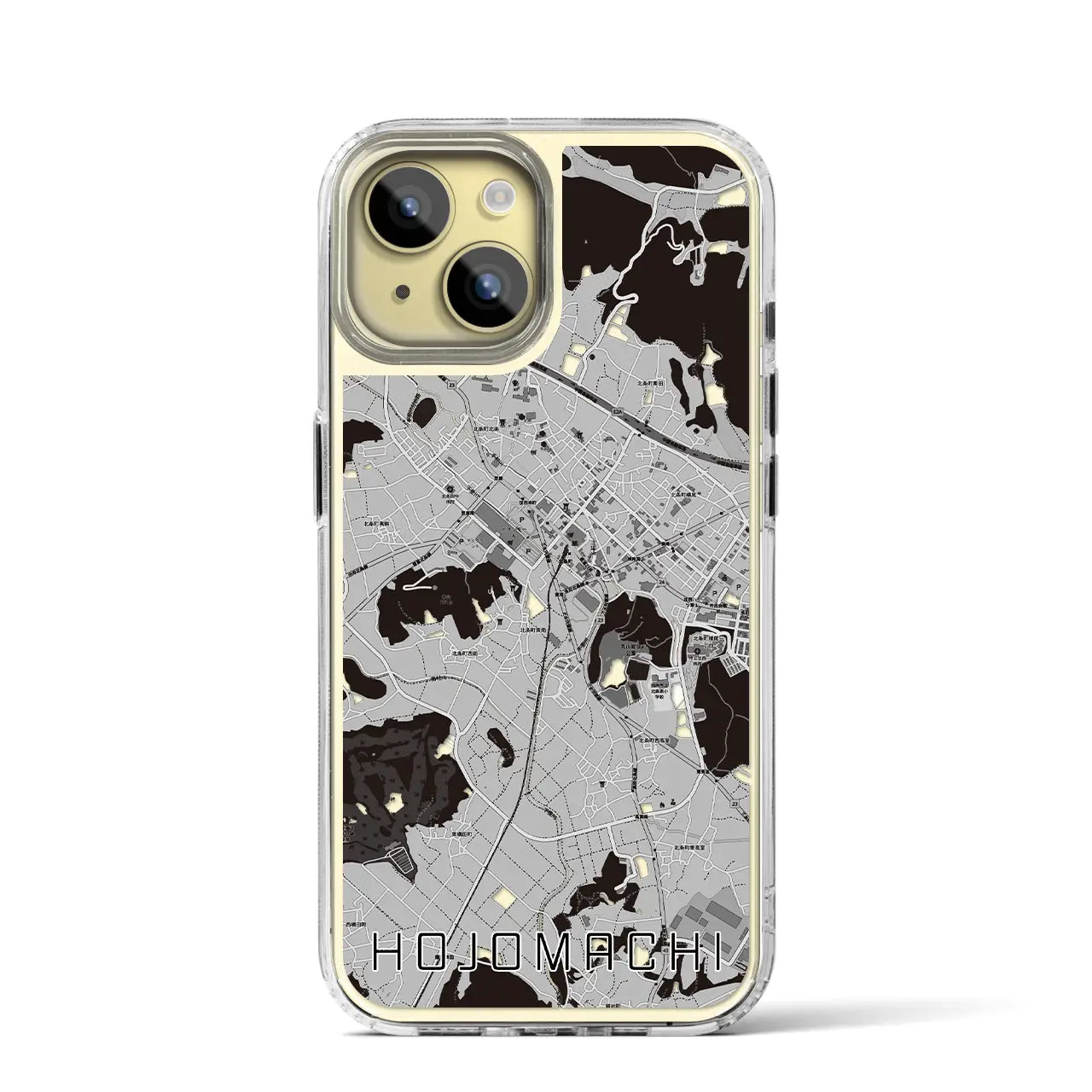 【北条町(兵庫県)】地図柄iPhoneケース(MagSafeタイプ)