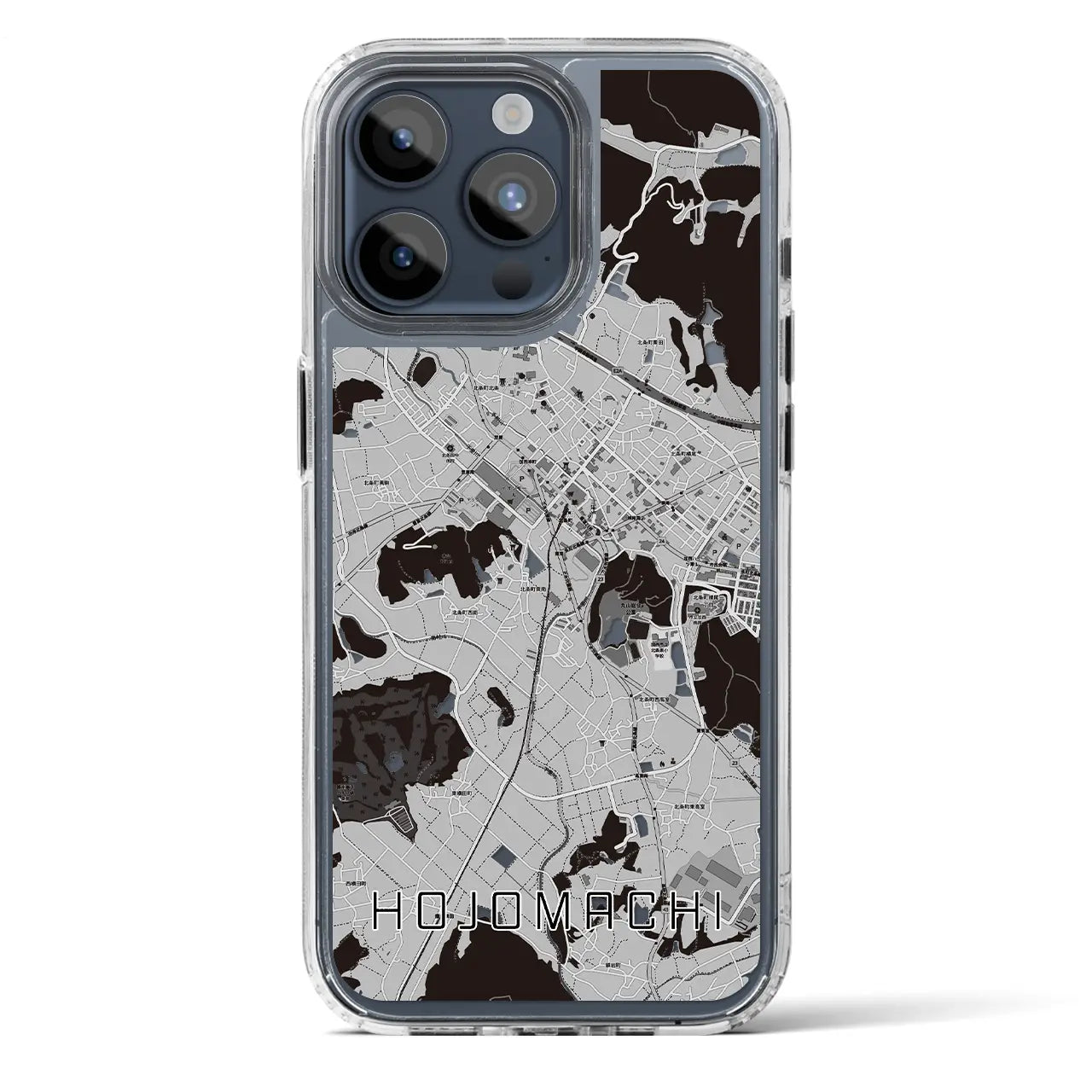 【北条町(兵庫県)】地図柄iPhoneケース(MagSafeタイプ)