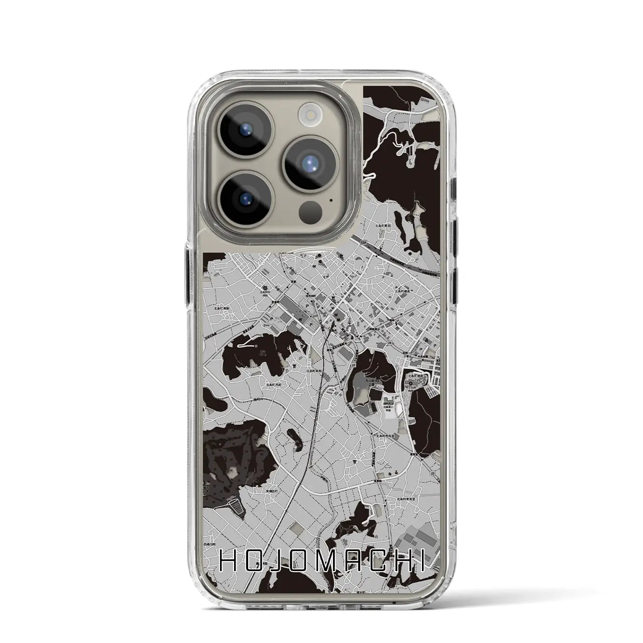 【北条町(兵庫県)】地図柄iPhoneケース(MagSafeタイプ)