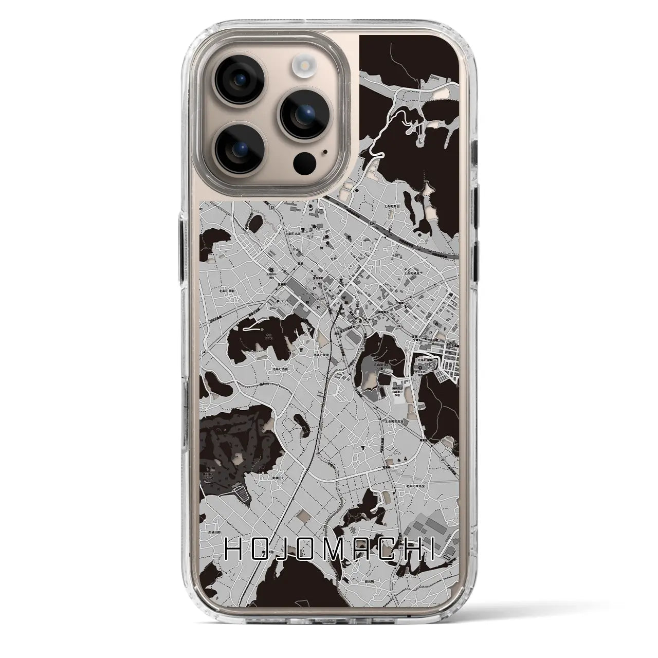 【北条町(兵庫県)】地図柄iPhoneケース(MagSafeタイプ)