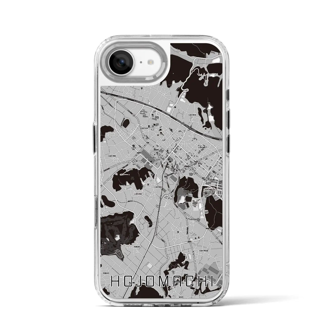 【北条町(兵庫県)】地図柄iPhoneケース(MagSafeタイプ)