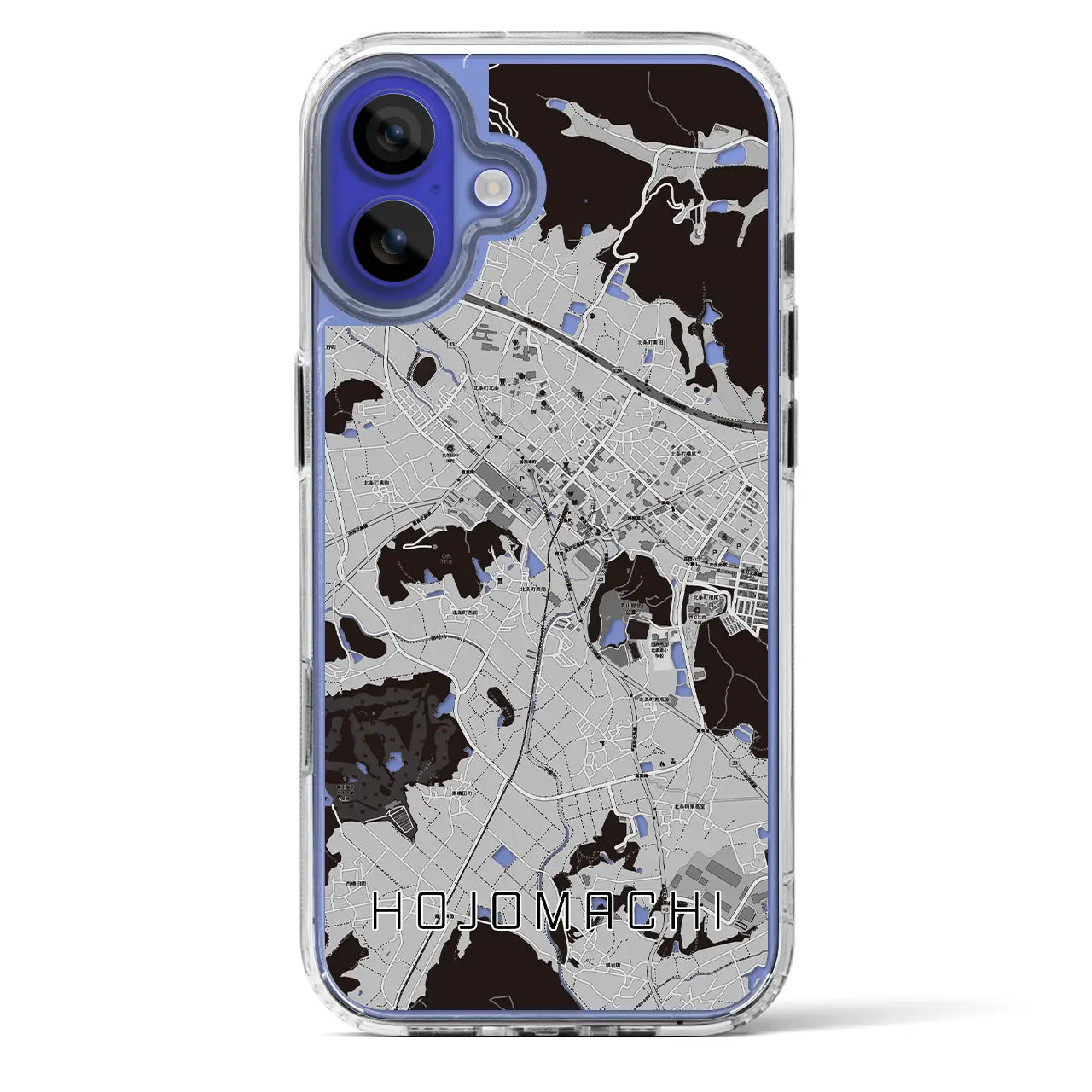 【北条町(兵庫県)】地図柄iPhoneケース(MagSafeタイプ)