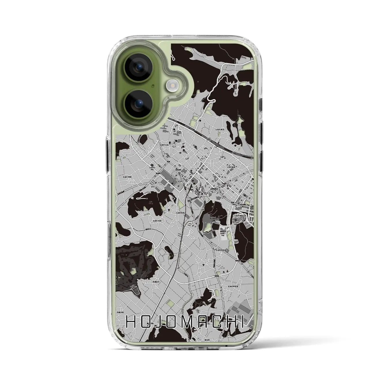 【北条町(兵庫県)】地図柄iPhoneケース(MagSafeタイプ)