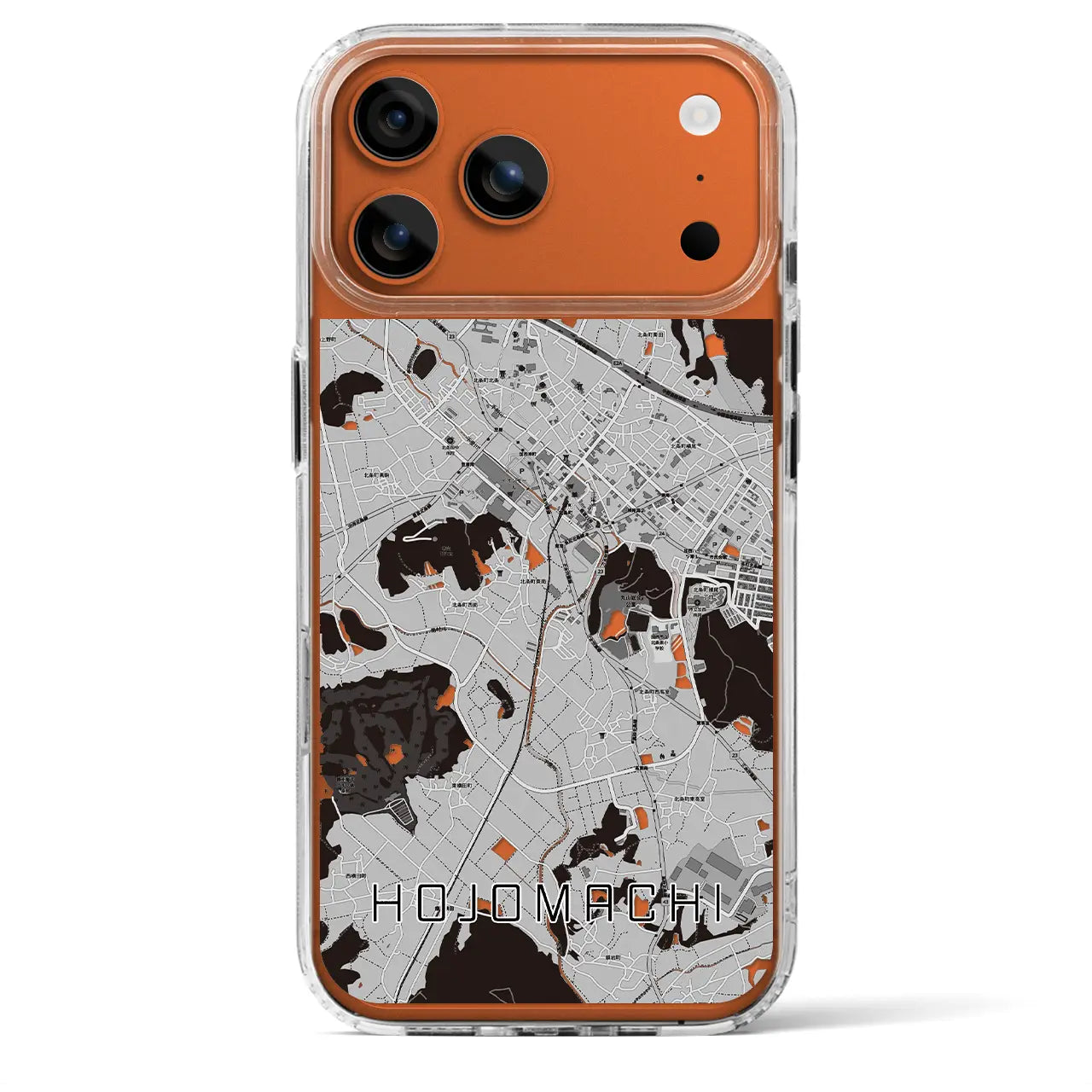 【北条町(兵庫県)】地図柄iPhoneケース(MagSafeタイプ)