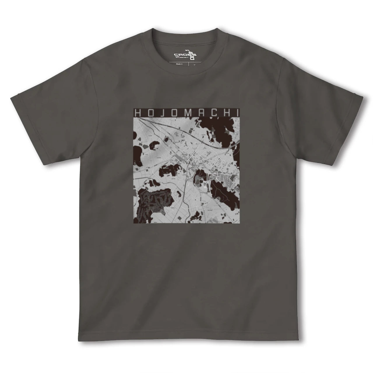 【北条町(兵庫県)】地図柄ヘビーウェイトTシャツ