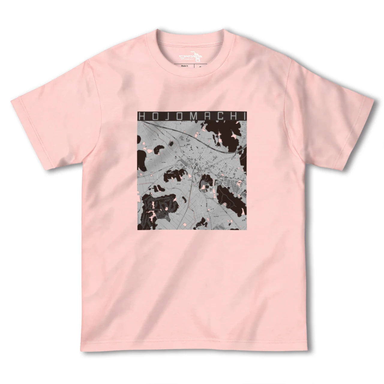 【北条町(兵庫県)】地図柄ヘビーウェイトTシャツ