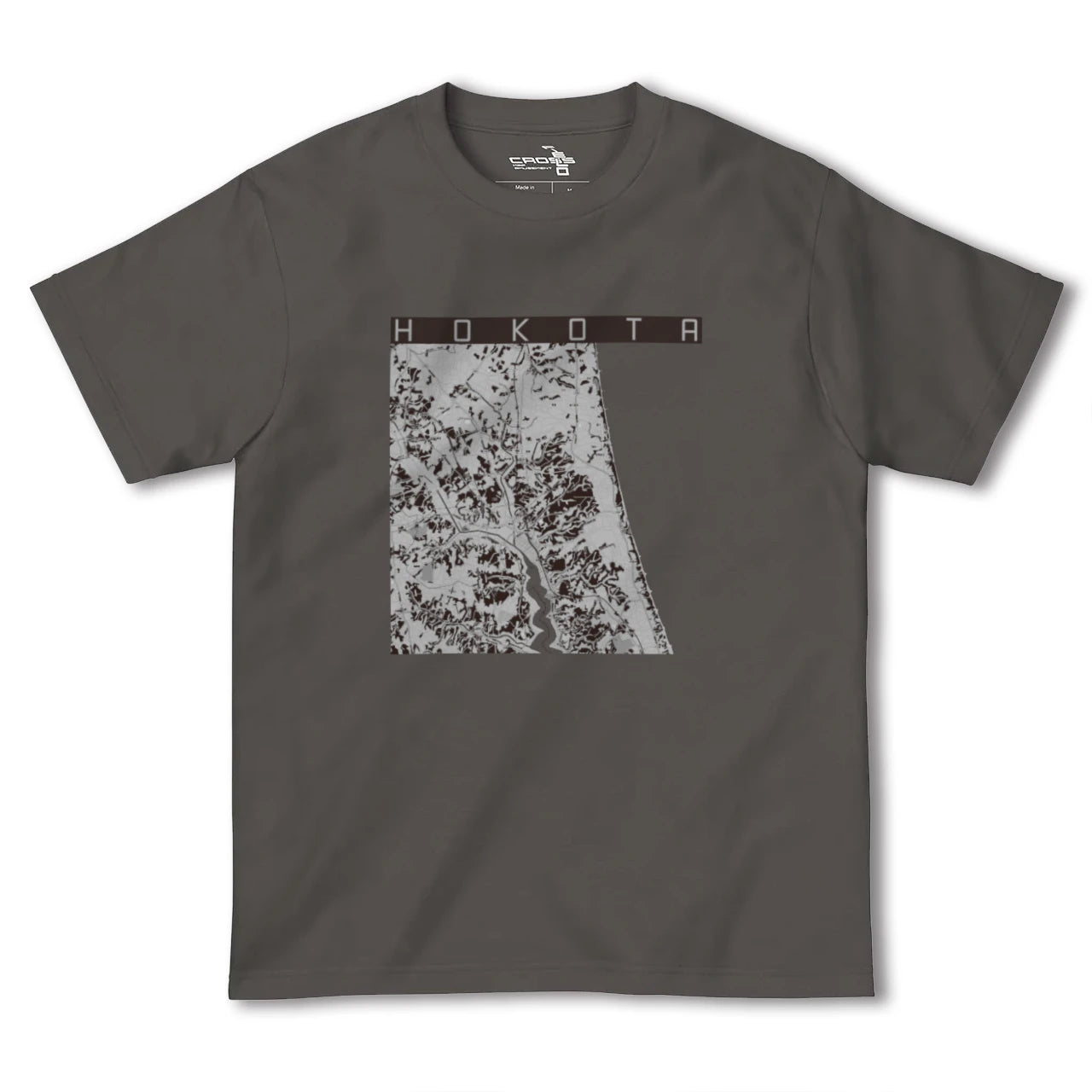 【鉾田(茨城県)】地図柄ヘビーウェイトTシャツ