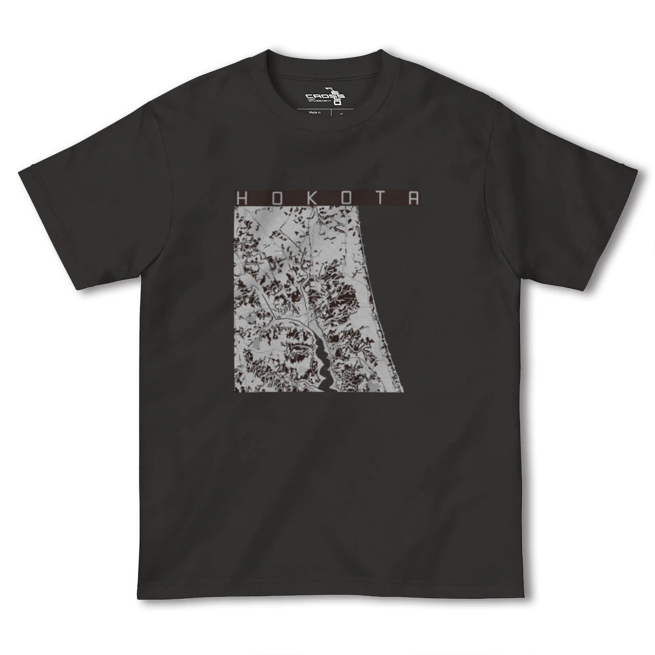 【鉾田(茨城県)】地図柄ヘビーウェイトTシャツ