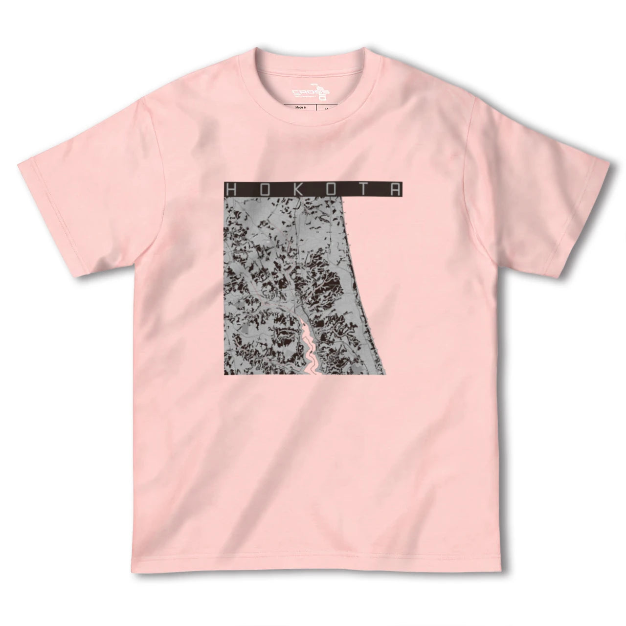 【鉾田(茨城県)】地図柄ヘビーウェイトTシャツ