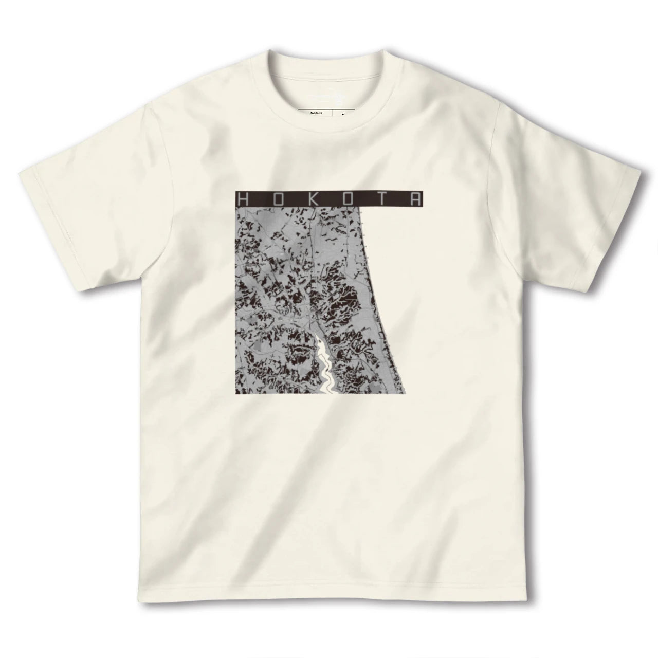 【鉾田(茨城県)】地図柄ヘビーウェイトTシャツ