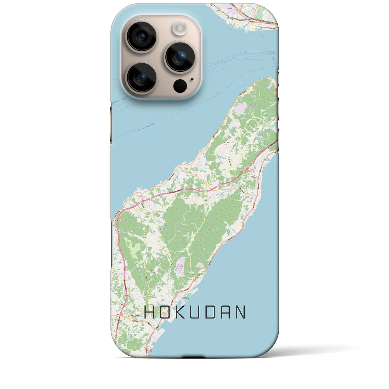【北淡(兵庫県)】地図柄iPhoneケース(バックカバータイプ)