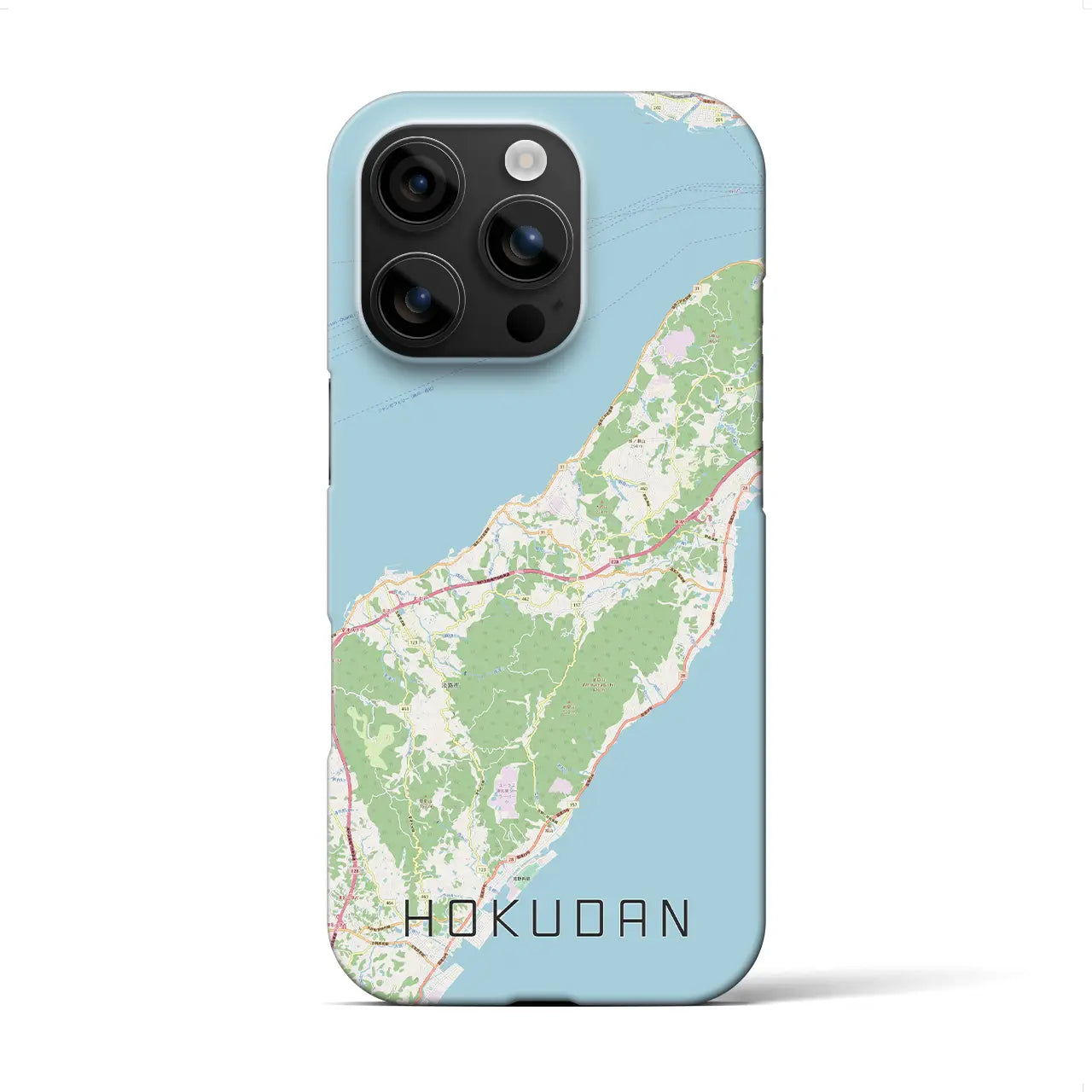 【北淡(兵庫県)】地図柄iPhoneケース(バックカバータイプ)