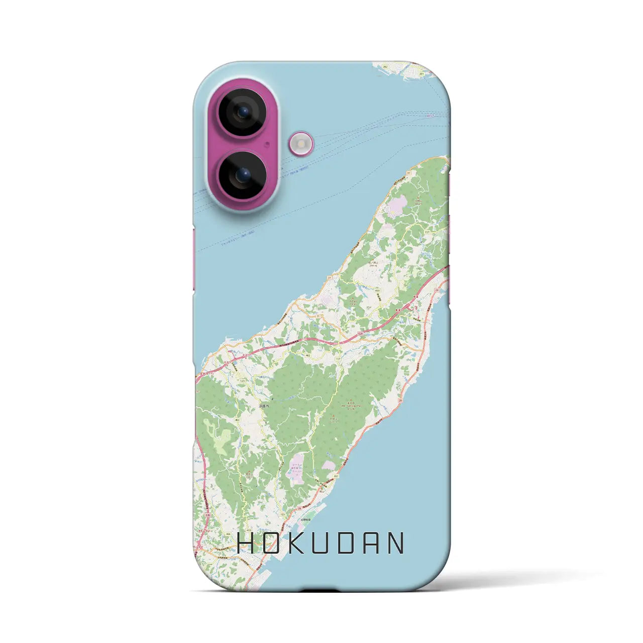 【北淡(兵庫県)】地図柄iPhoneケース(バックカバータイプ)