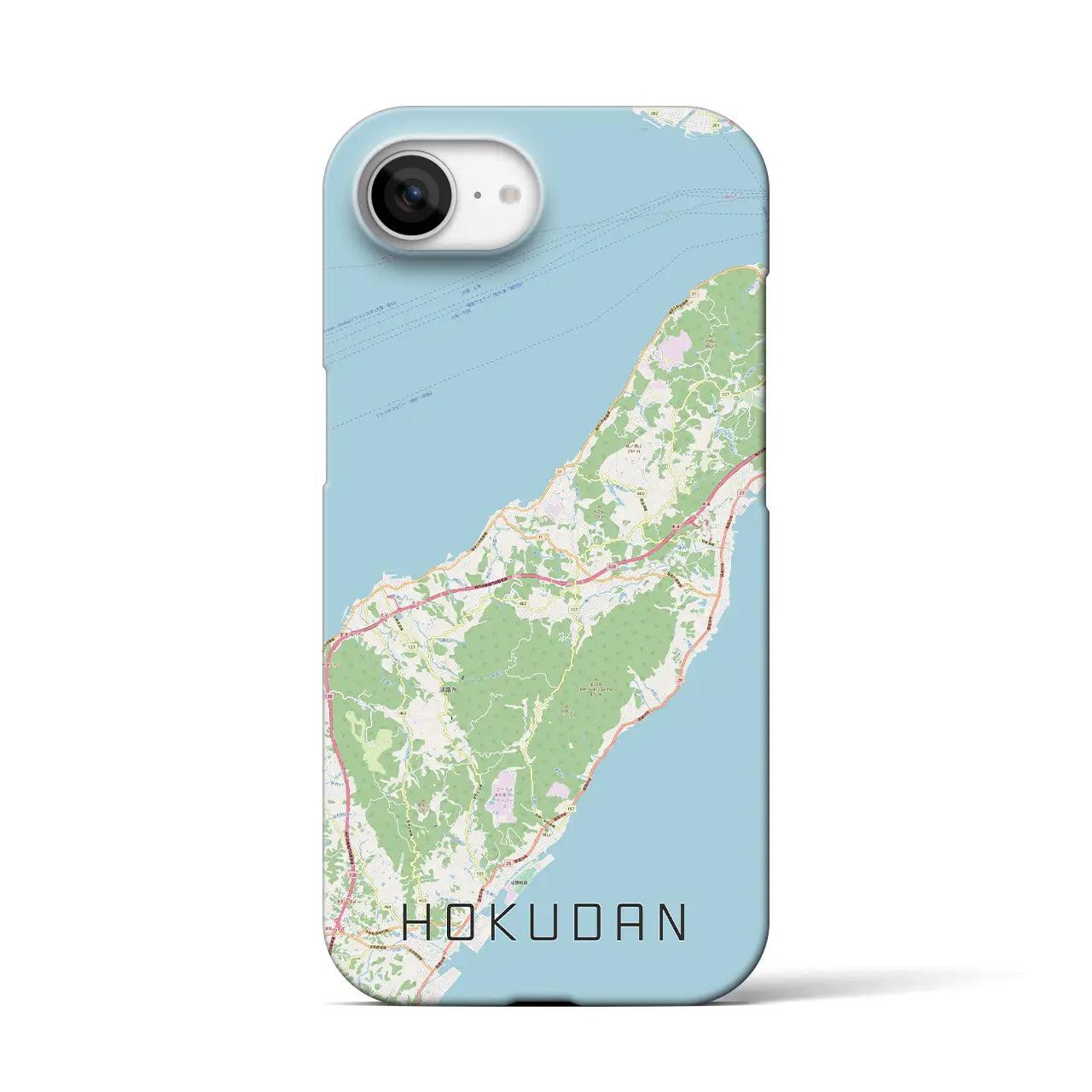 【北淡(兵庫県)】地図柄iPhoneケース(バックカバータイプ)