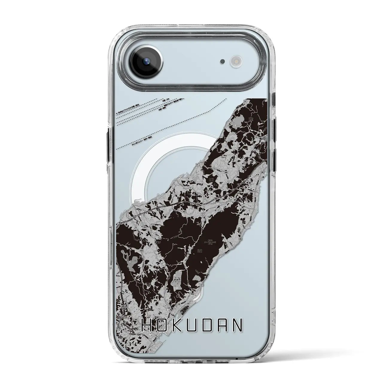 【北淡(兵庫県)】地図柄iPhoneケース(MagSafeタイプ)