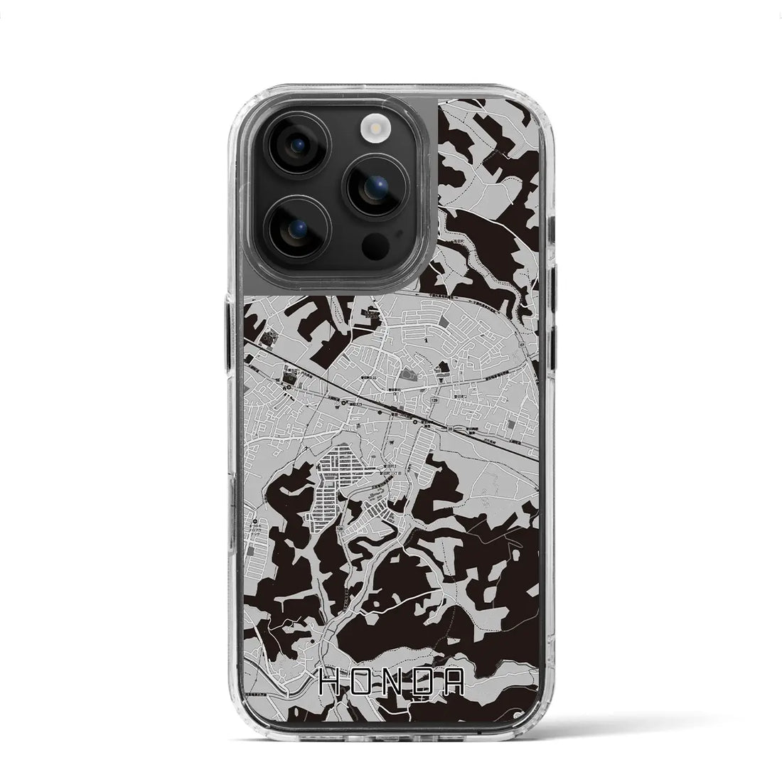 【誉田(千葉県)】地図柄iPhoneケース(MagSafeタイプ)