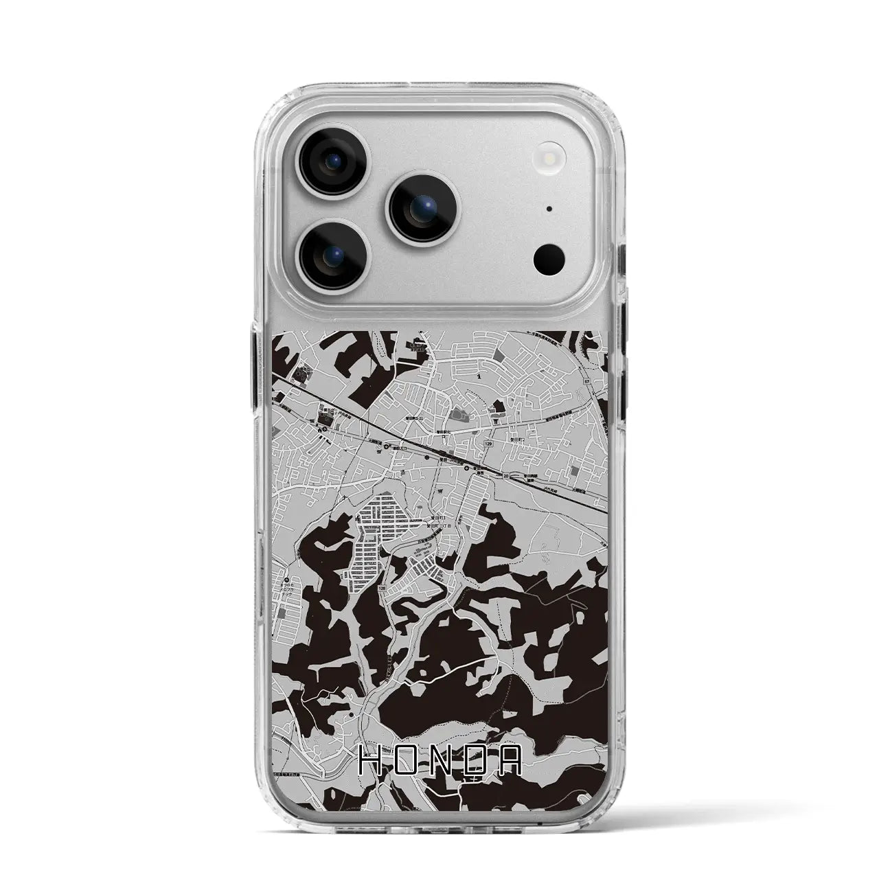 【誉田(千葉県)】地図柄iPhoneケース(MagSafeタイプ)