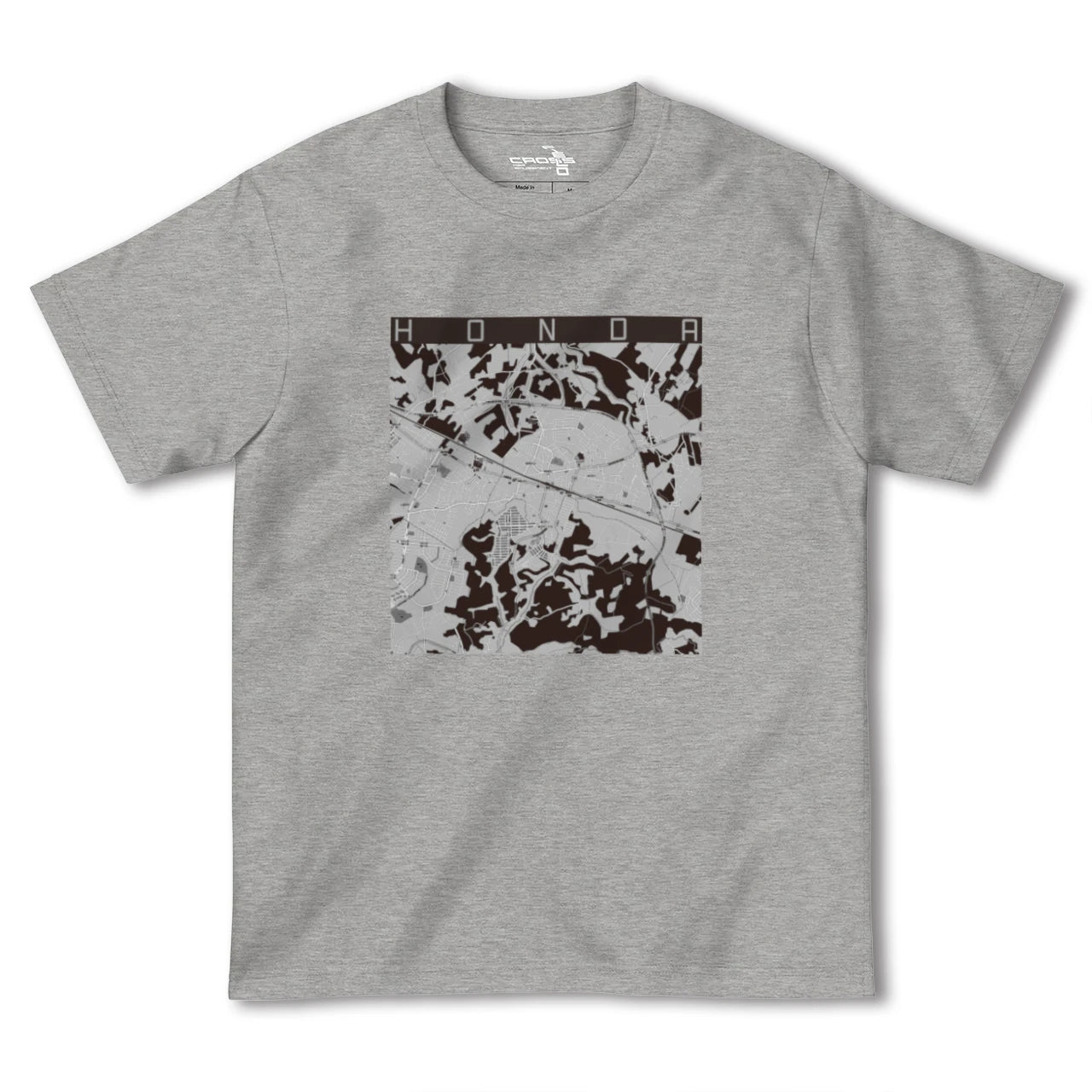 【誉田(千葉県)】地図柄ヘビーウェイトTシャツ