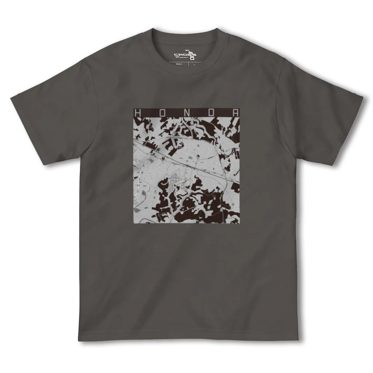 【誉田(千葉県)】地図柄ヘビーウェイトTシャツ