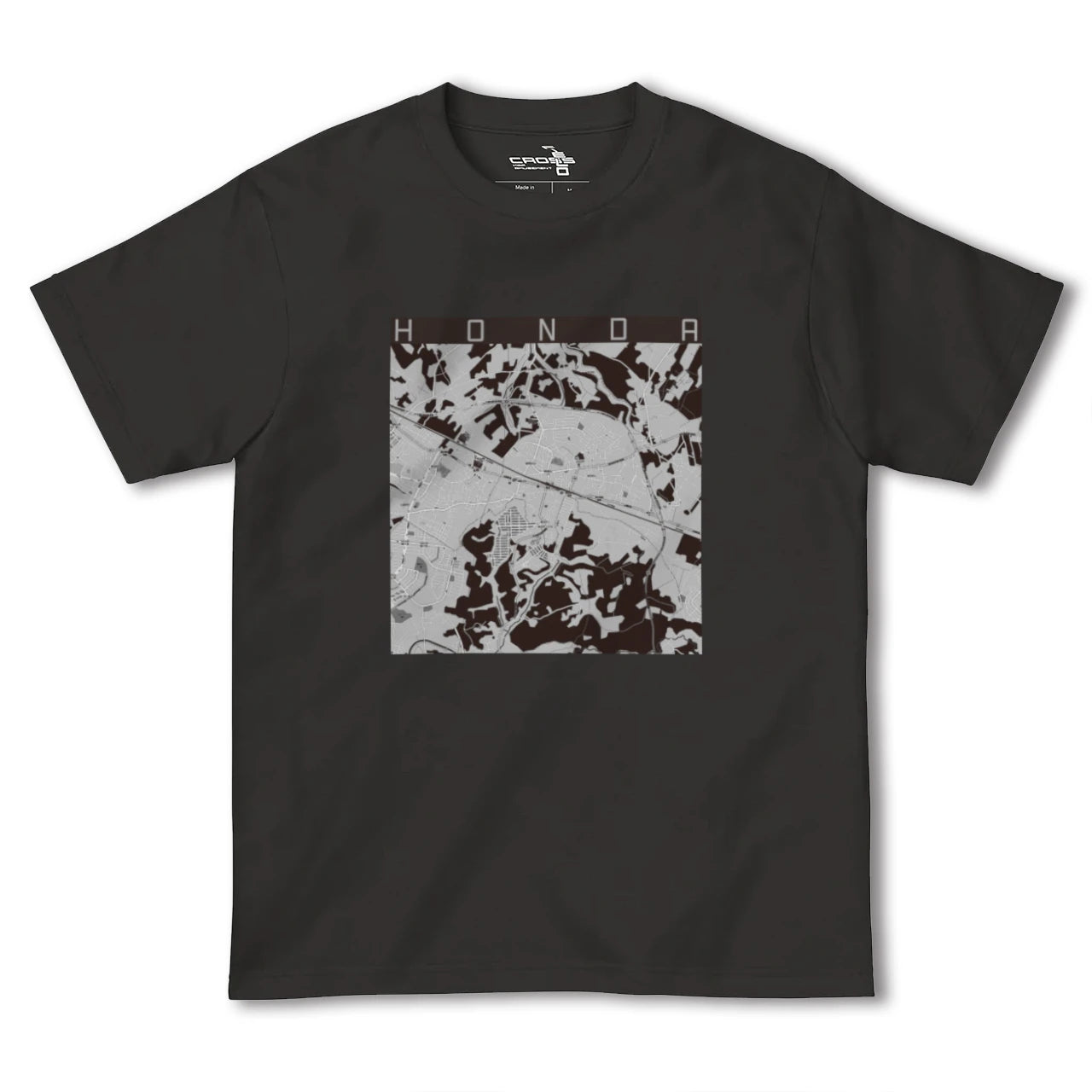 【誉田(千葉県)】地図柄ヘビーウェイトTシャツ