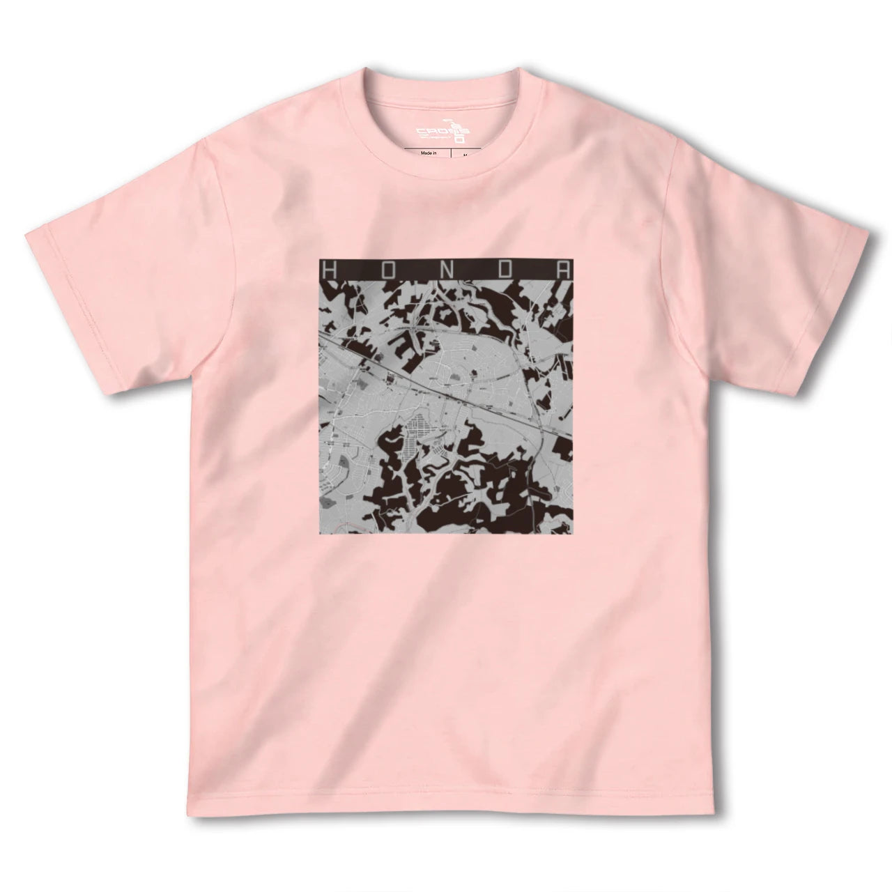 【誉田(千葉県)】地図柄ヘビーウェイトTシャツ