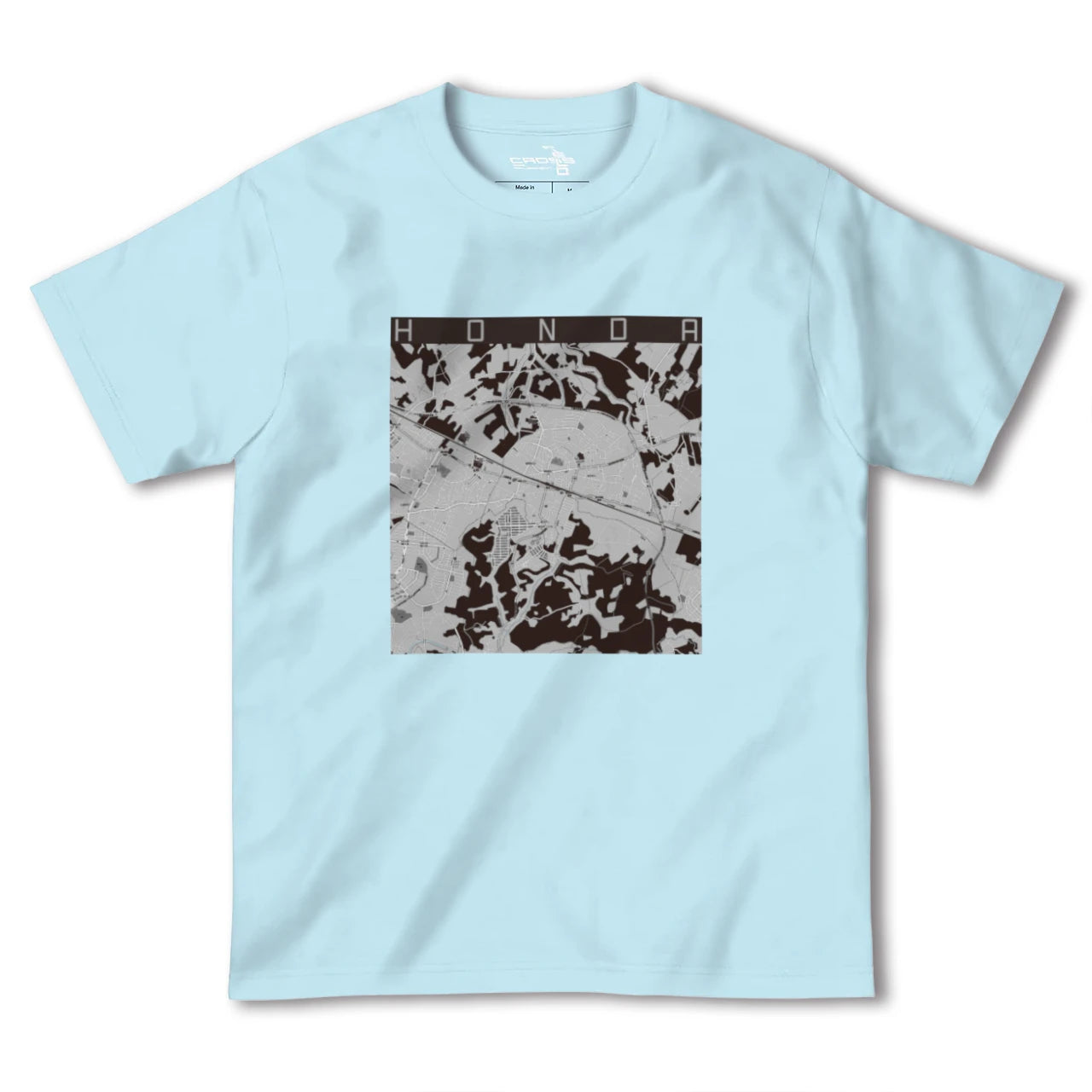 【誉田(千葉県)】地図柄ヘビーウェイトTシャツ
