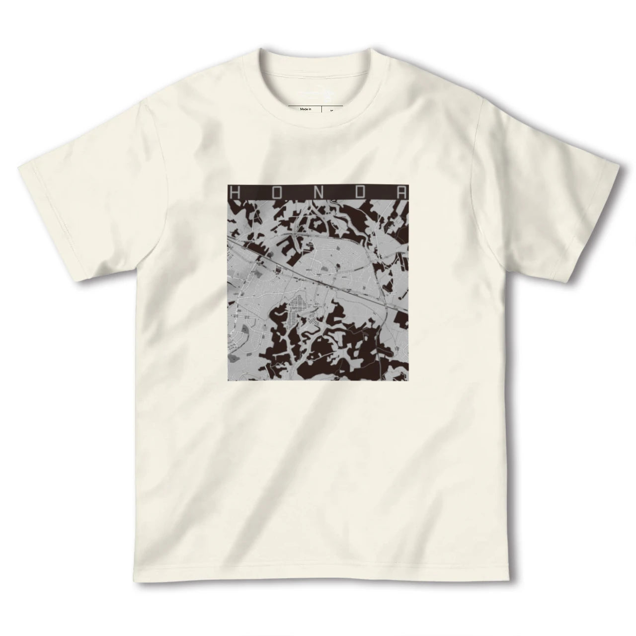 【誉田(千葉県)】地図柄ヘビーウェイトTシャツ
