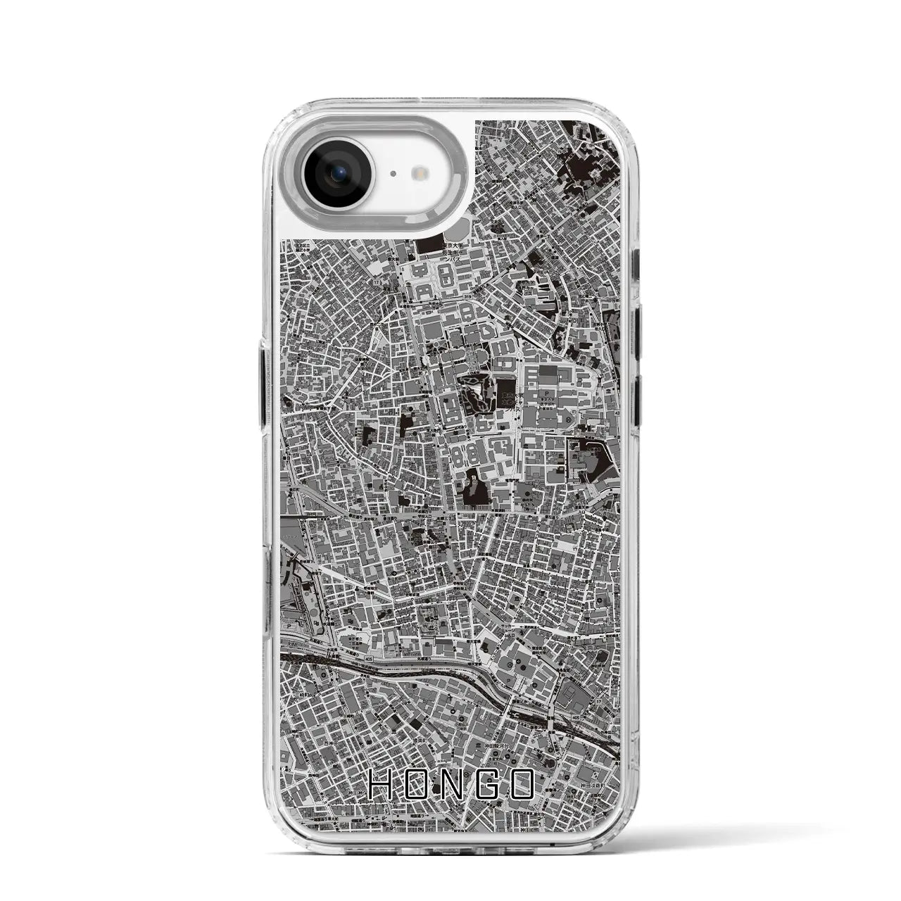 【本郷(東京都)】地図柄iPhoneケース(MagSafeタイプ)