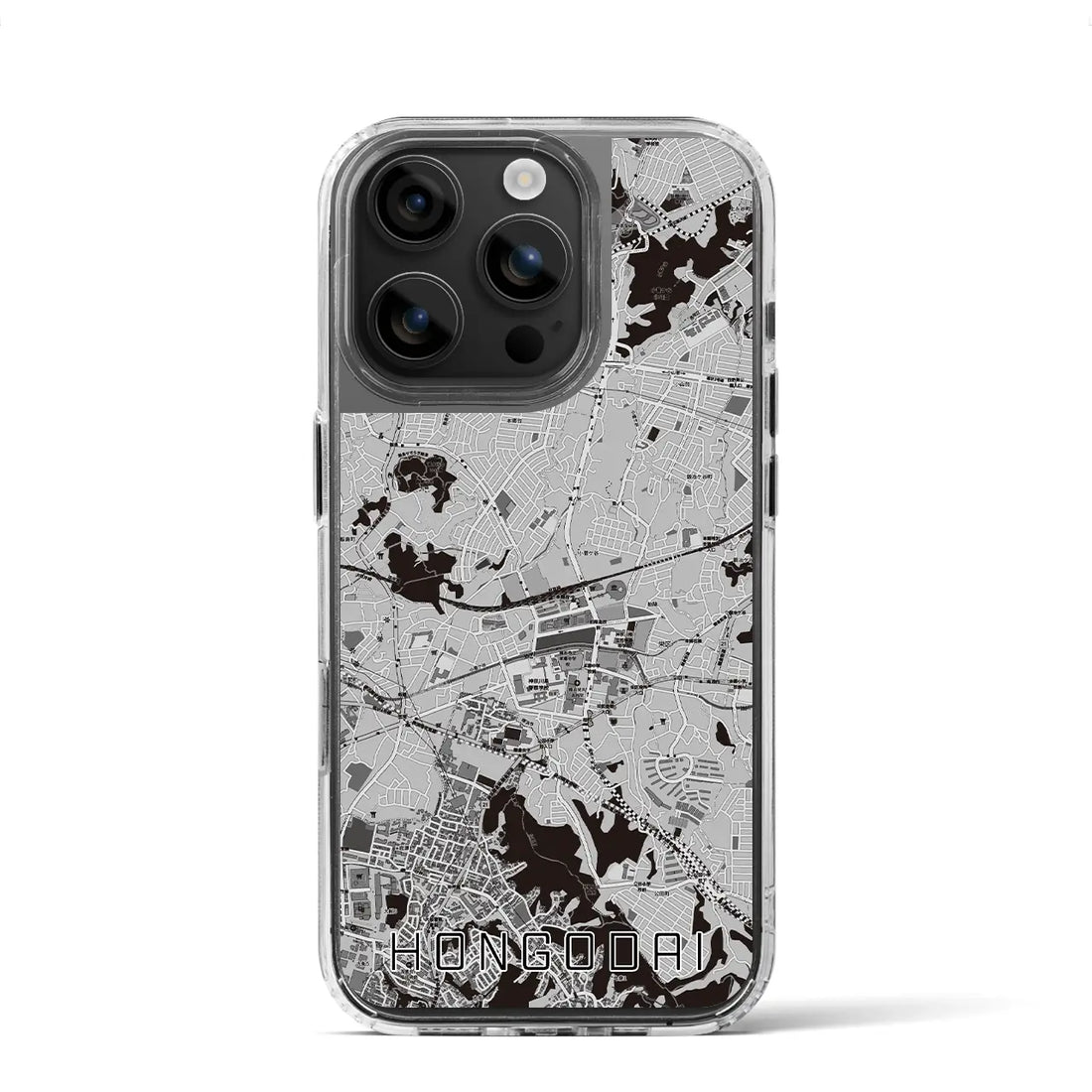 【本郷台(神奈川県)】地図柄iPhoneケース(MagSafeタイプ)