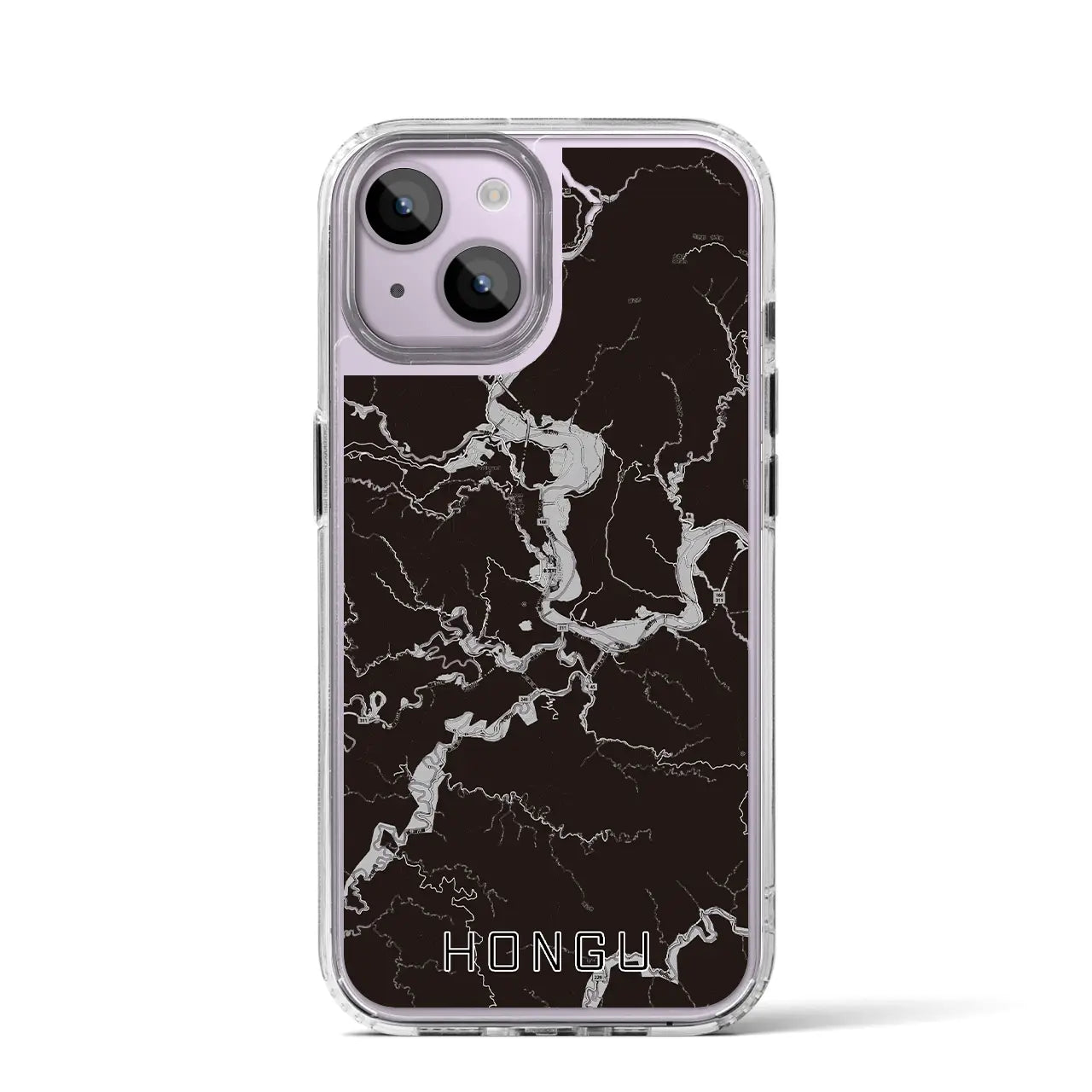 【本宮(和歌山県)】地図柄iPhoneケース(MagSafeタイプ)
