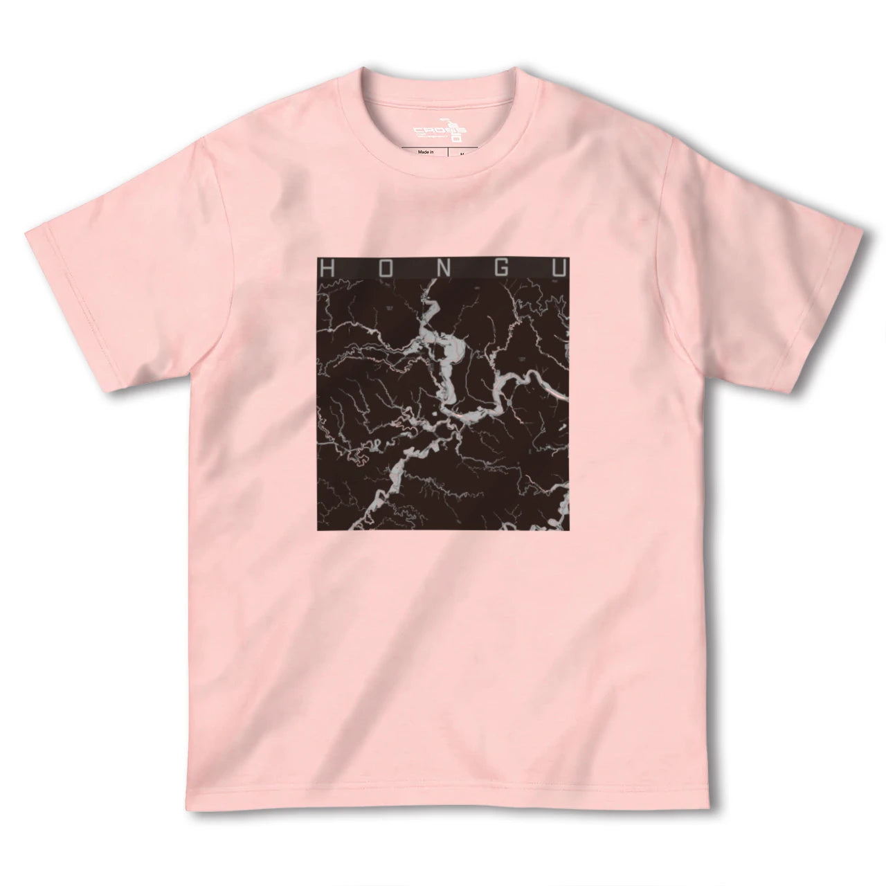 【本宮(和歌山県)】地図柄ヘビーウェイトTシャツ