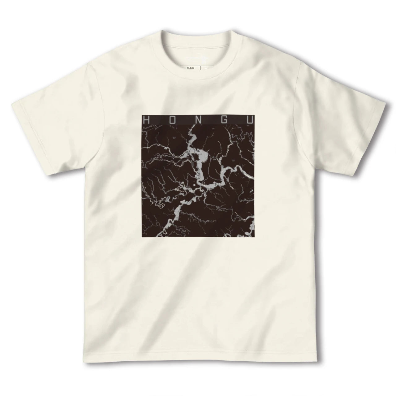 【本宮(和歌山県)】地図柄ヘビーウェイトTシャツ