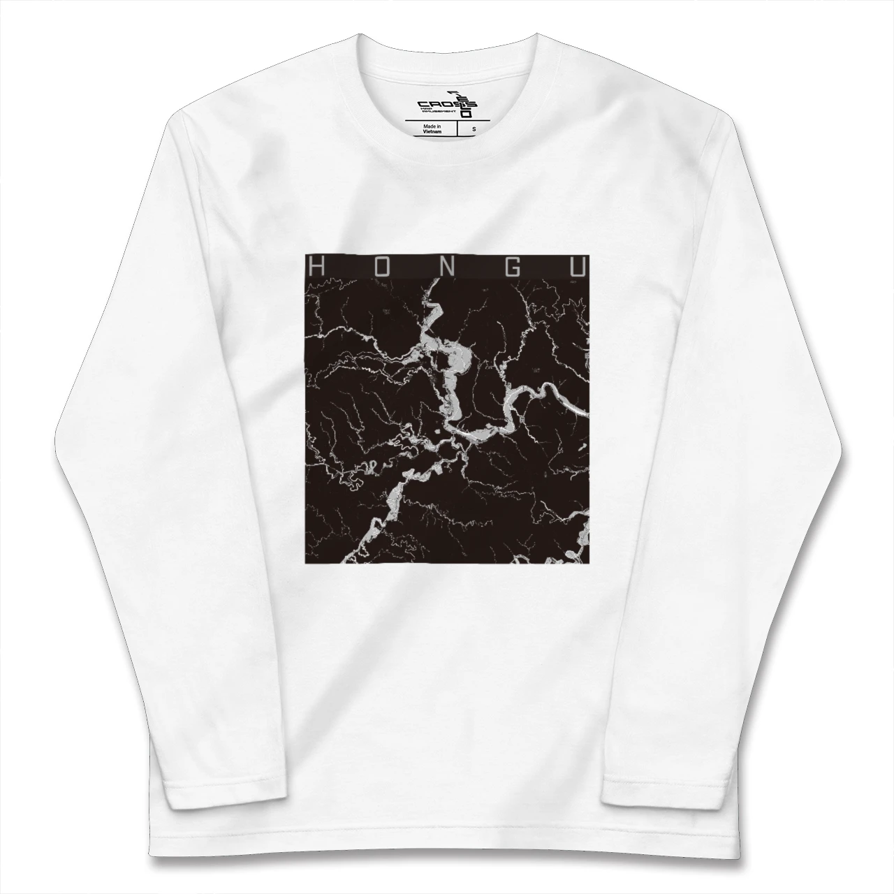 【本宮(和歌山県)】地図柄ロングスリーブTシャツ