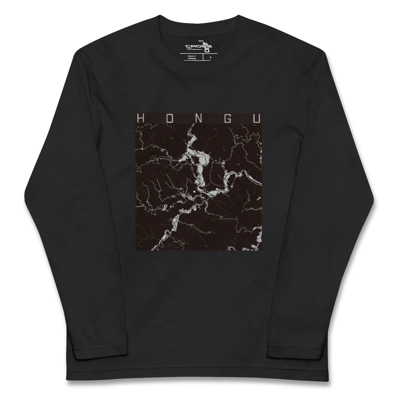 【本宮(和歌山県)】地図柄ロングスリーブTシャツ